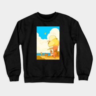 Seaside Shop Crewneck Sweatshirt